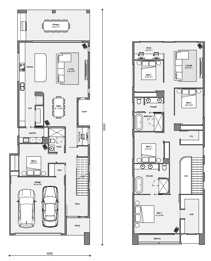 Bondi Home Design Floor Plan