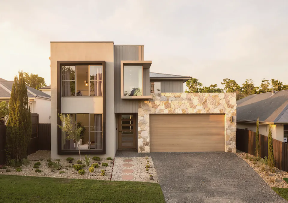 Capri home facade, featured in The Quarry house and land package
